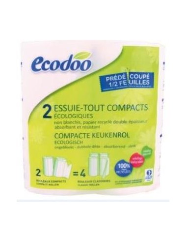 PAPEL DE COCINA COMPACTO 2ud. ECODOO