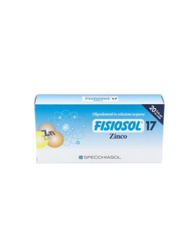 FISIOSOL 17 Zinc 20amp.** SPECCHIASOL