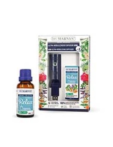 PACK USB ultra nebulizador+synergy relax 30ml. MARNYS