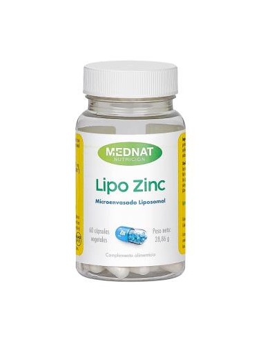 LIPO ZINC 60cap. MEDNAT