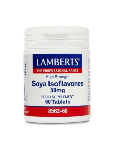 ISOFLAVONAS DE SOJA 60comp. LAMBERTS