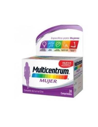 MULTICENTRUM MUJER 30comp.