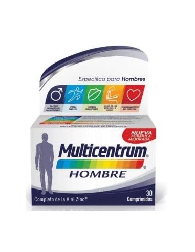 MULTICENTRUM HOMBRE 30comp.