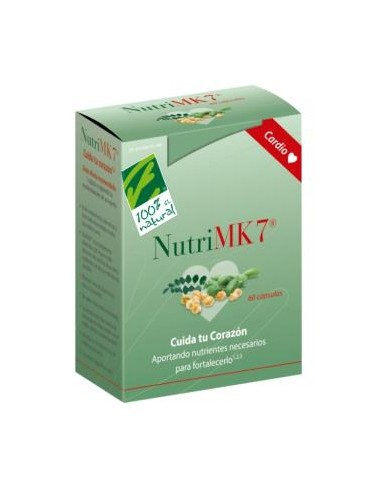 NUTRIMK 7 CARDIO 60cap. CIEN POR CIEN NATURAL