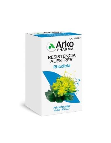 RHODIORELAX 45arkocapsulas. BIO ARKOPHARMA