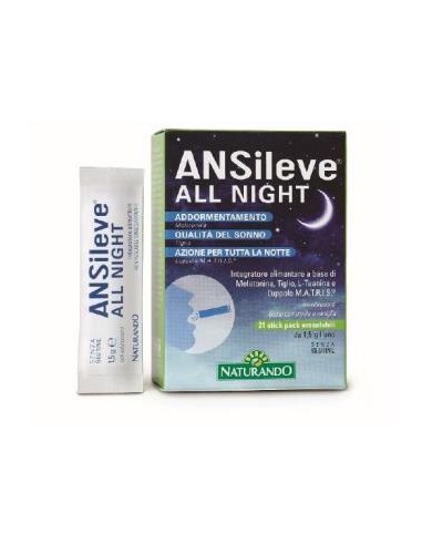 ANSILEVE ALL NIGHT 21sbrs. SG NATURANDO