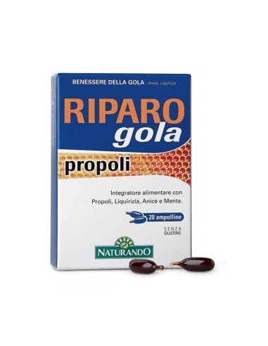 RIPARO GOLA PROPOLI 20perlas. NATURANDO