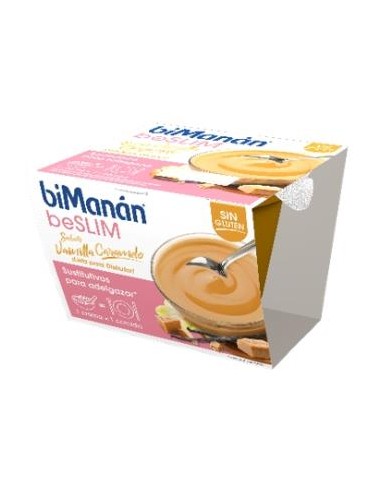 COPA SUSTITUTIVA vainilla-caramelo 210gr. BIMANAN