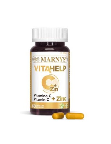 VITAHELP VIT. C + ZINC 500mg/50mg 60cap. MARNYS