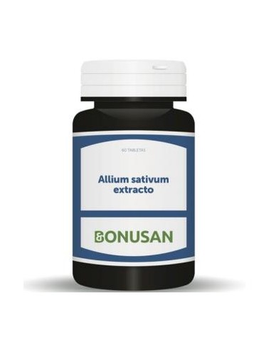 ALLIUM SATIVUM ext. ajo fermentado 60cap. BONUSAN