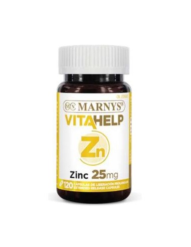 VITAHELP ZINC 25mg. 120perlas MARNYS