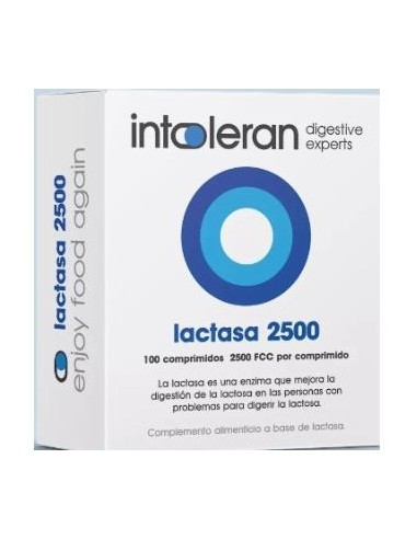 INTOLERAN lactasa 2500 100comp.