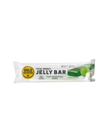 JELLY BAR TOTAL ENERGY apple 15uds. GOLD NUTRITION