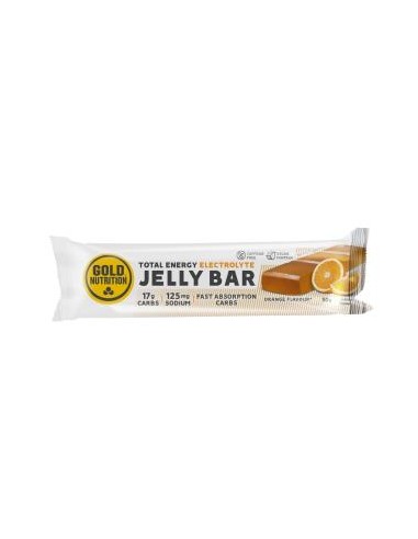 JELLY BAR TOTAL ENERGY ELECTROLYTE orange 15uds. GOLD NUTRITION