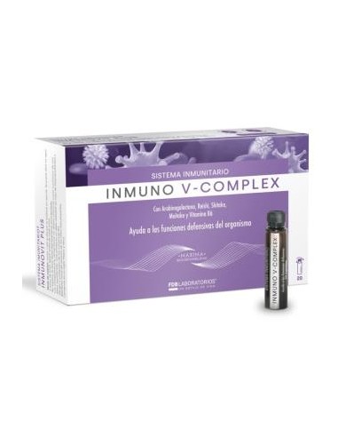 INMUNO-V COMPLEX inmunovit plus 20 viales FDB