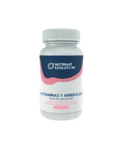 VITAMINAS Y MINERALES 30comp. NUTRINAT EVOLUTION