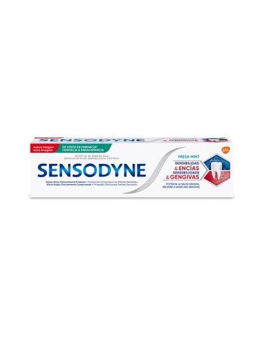 SENSODYNE SENSITIVITY & GUMS fresh mint 75ml.