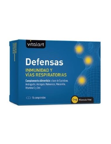 DEFENSAS inmunidad y vias respiratorias 15comp. VITALART