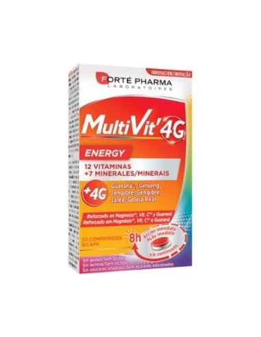 MULTIVIT 4 G ENERGIA 30comp. FORTE PHARMA