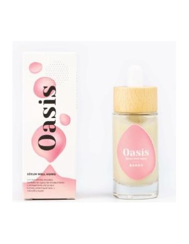 OASIS serum facial antiedad 30ml. ECO VEGAN BANBU