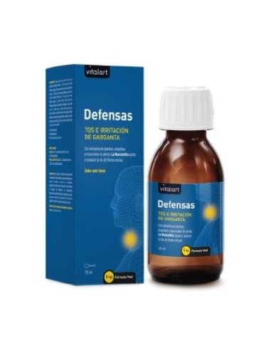 DEFENSAS tos e irritacion garganta 125ml. VITALART