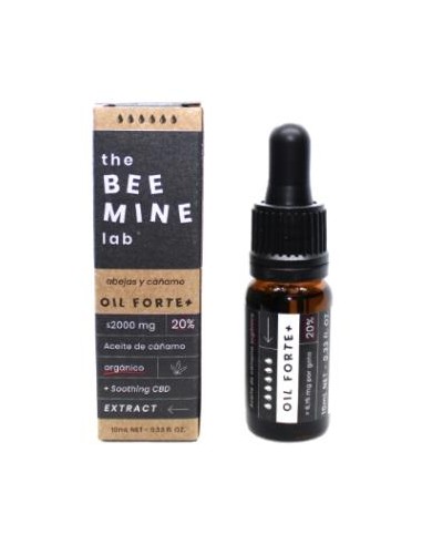 ACEITE DE CAÑAMO FORTE+ extracto CBD 20% 10ml THE BEEMINE LAB