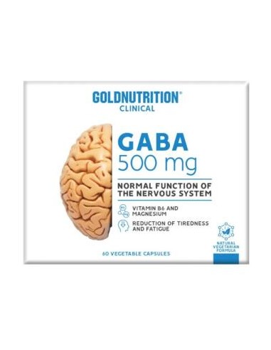 GABA 60cap. GOLD NUTRITION