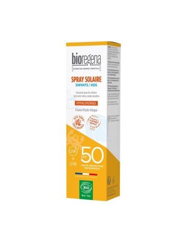 SPRAY SOLAR niños SPF50 crema 90ml hipoalerg . BIO BIOREGENA