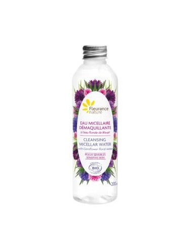 AGUA MICELAR DESMAQUILLANTE aciano 200ml. BIO FLEURANCE NATURE