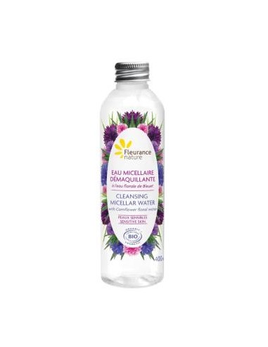 AGUA MICELAR DESMAQUILLANTE aciano 400ml. BIO FLEURANCE NATURE