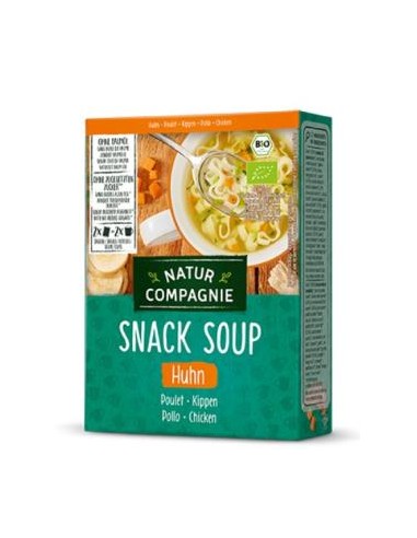 SOPA DE POLLO instantanea 12cajasx2sbrs. BIO NATUR COMPANIER