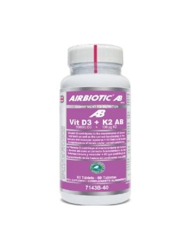 VIT D3 + K2 60comp. AIRBIOTIC