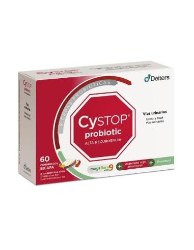 CYSTOP probiotic alta recurrencia 60comp. DEITERS