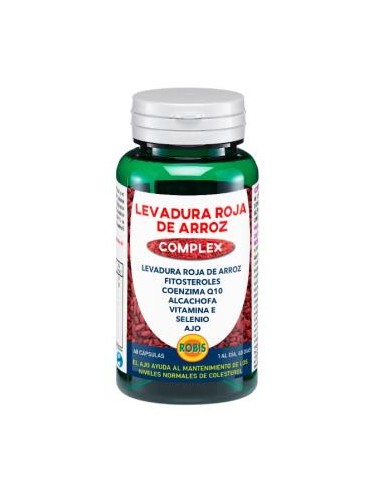 LEVADURA ROJA DE ARROZ complex 40cap. ROBIS