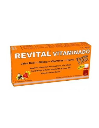 REVITAL vitaminado forte 20amp. PHARMA OTC