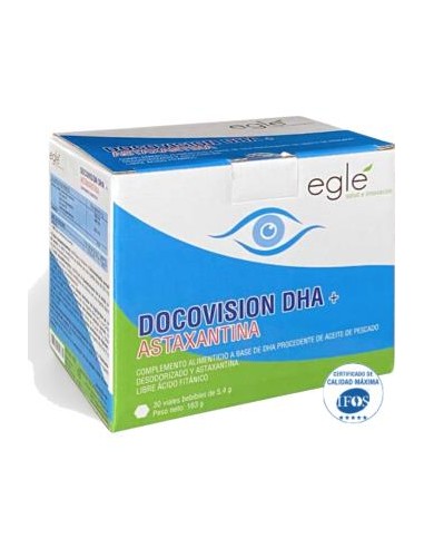 DOCOVISION DHA + astaxantina 30amp. EGLE