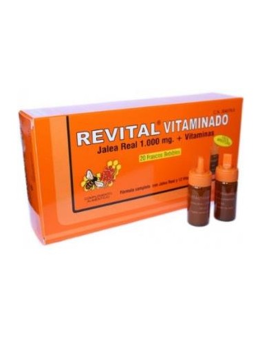 REVITAL vitaminado 20amp. PHARMA OTC