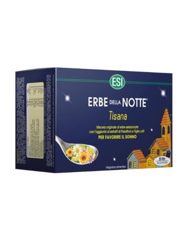 ERBE DELLA NOTTE tisana 20sbrs. TREPATDIET-ESI