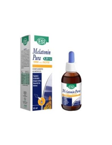 MELATONIN 1,9mg con erbe della notte 50ml. TREPATDIET-ESI