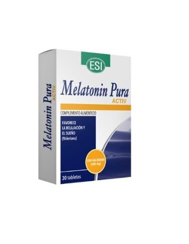 MELATONIN PURA ACTIV 1mg. 30cap. TREPATDIET-ESI