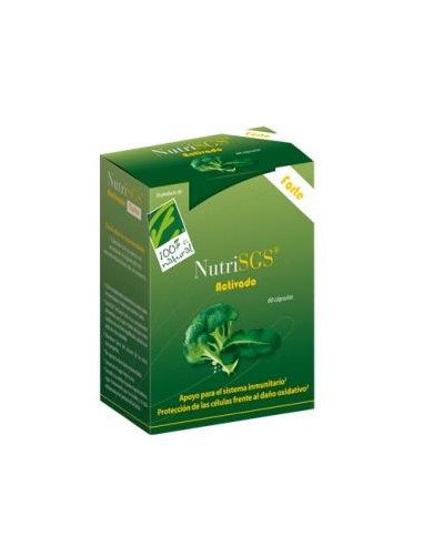 NUTRISGS ACTIVADO FORTE 60cap. CIEN POR CIEN NATURAL