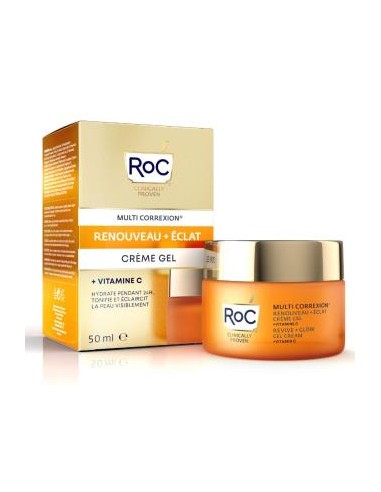 ROC REVIVE + GLOW crema en gel 50ml.