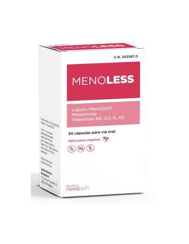 MENOLESS 30cap. NOVATECH