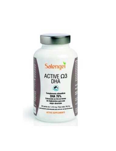 ACTIVE OMEGA 3 DHA 60perlas SALENGEI