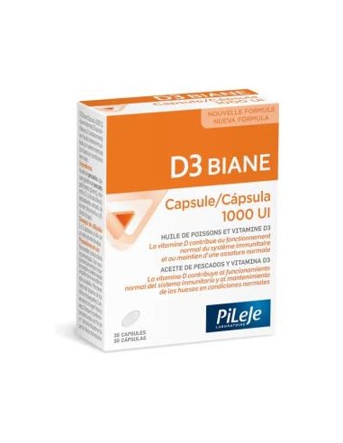 D3 BIANE 1000UI 30cap. PILEJE