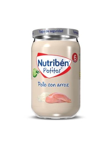 NUTRIBEN POTITO POLLO ARROZ 235gr.+6m