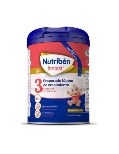 NUTRIBEN LECHE INNOVA 3 SC 800gr.