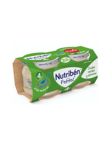 NUTRIBEN PACK POTITO INICIO VERDURAS 2 X120gr