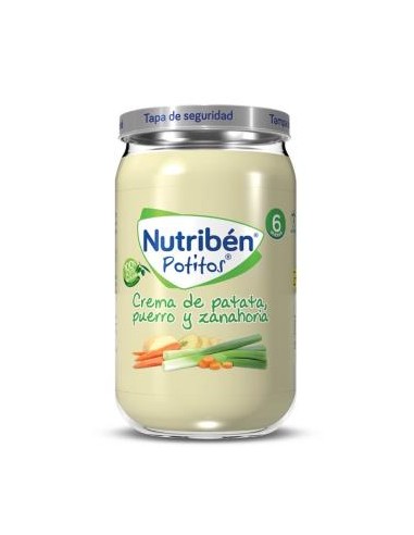 NUTRIBEN POTITO CREMA PATATA-PUERRO-ZANAHORIA 235g