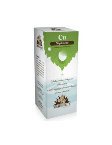 OLIGOCELESTE Cu (Cobre) oligoelemento 50ml ERBENOBILI